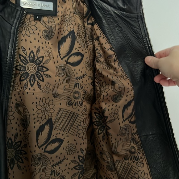 Wilsons Leather Jacket Black - Picture 5 of 10